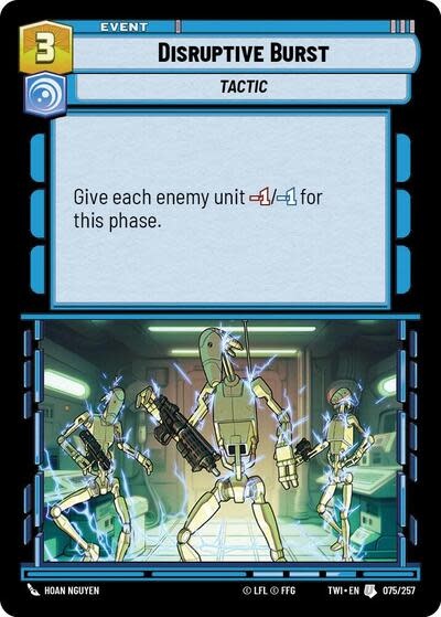 Disruptive Burst - 075/257 (Normal, Uncommon)