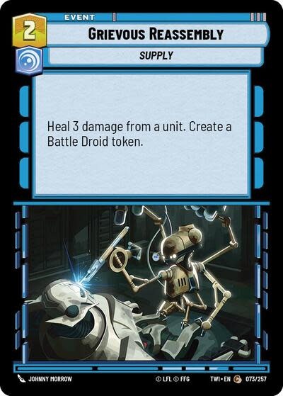 Grievous Reassembly - 073/257 (Foil, Common)