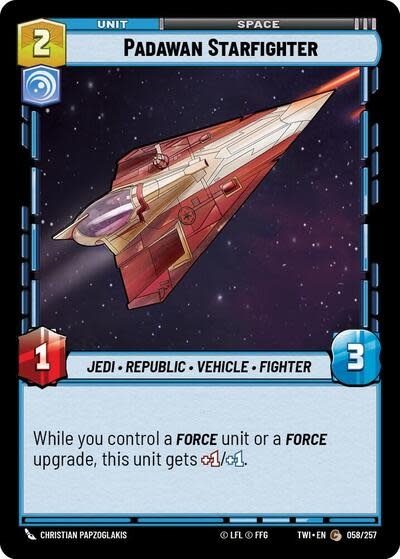 Padawan Starfighter - 058/257 (Normal, Common)