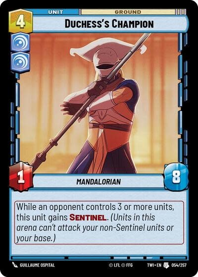 Duchess's Champion - 054/257 (Foil, Uncommon)