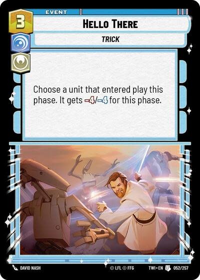 Hello There - 052/257 (Foil, Uncommon)