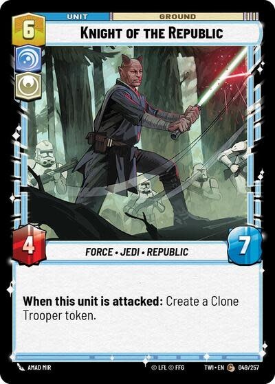 Knight of the Republic - 049/257 (Foil, Common)