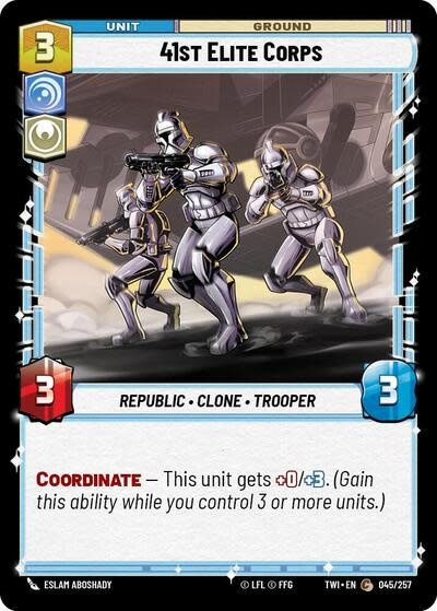 41st Elite Corps - 045/257 (Normal, Common)