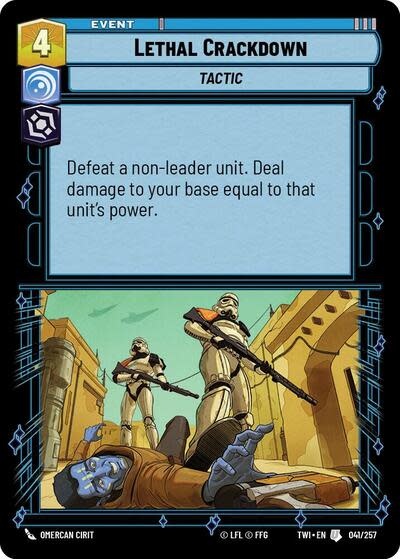 Lethal Crackdown - 041/257 (Normal, Uncommon)