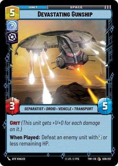 Devastating Gunship - 036/257 (Normal, Common)