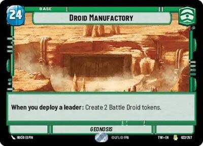 Droid Manufactory - 022/257 (Normal, Rare)