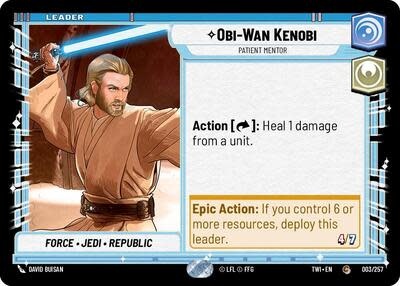 Obi-Wan Kenobi - Patient Mentor - 003/257 (Normal, Common)