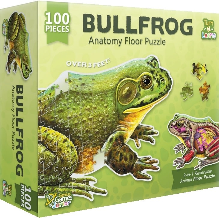 Frog 100 Piece Anatomy Floor Puzzle