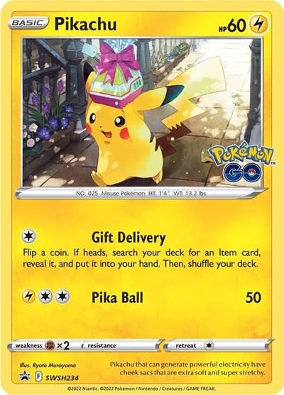 Pikachu - SWSH234 (Holofoil, Promo)