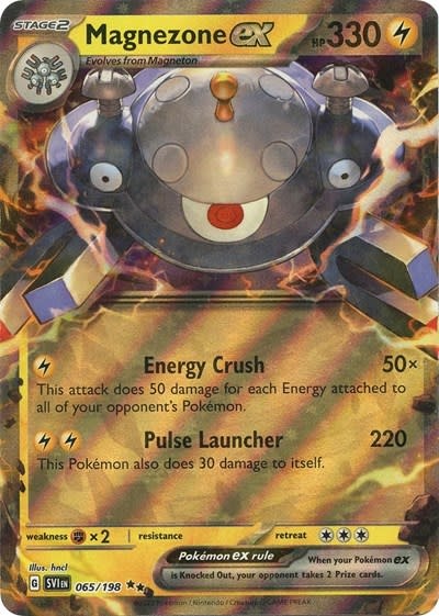 Magnezone ex - 065/198 (Holofoil, Double Rare) (LP)