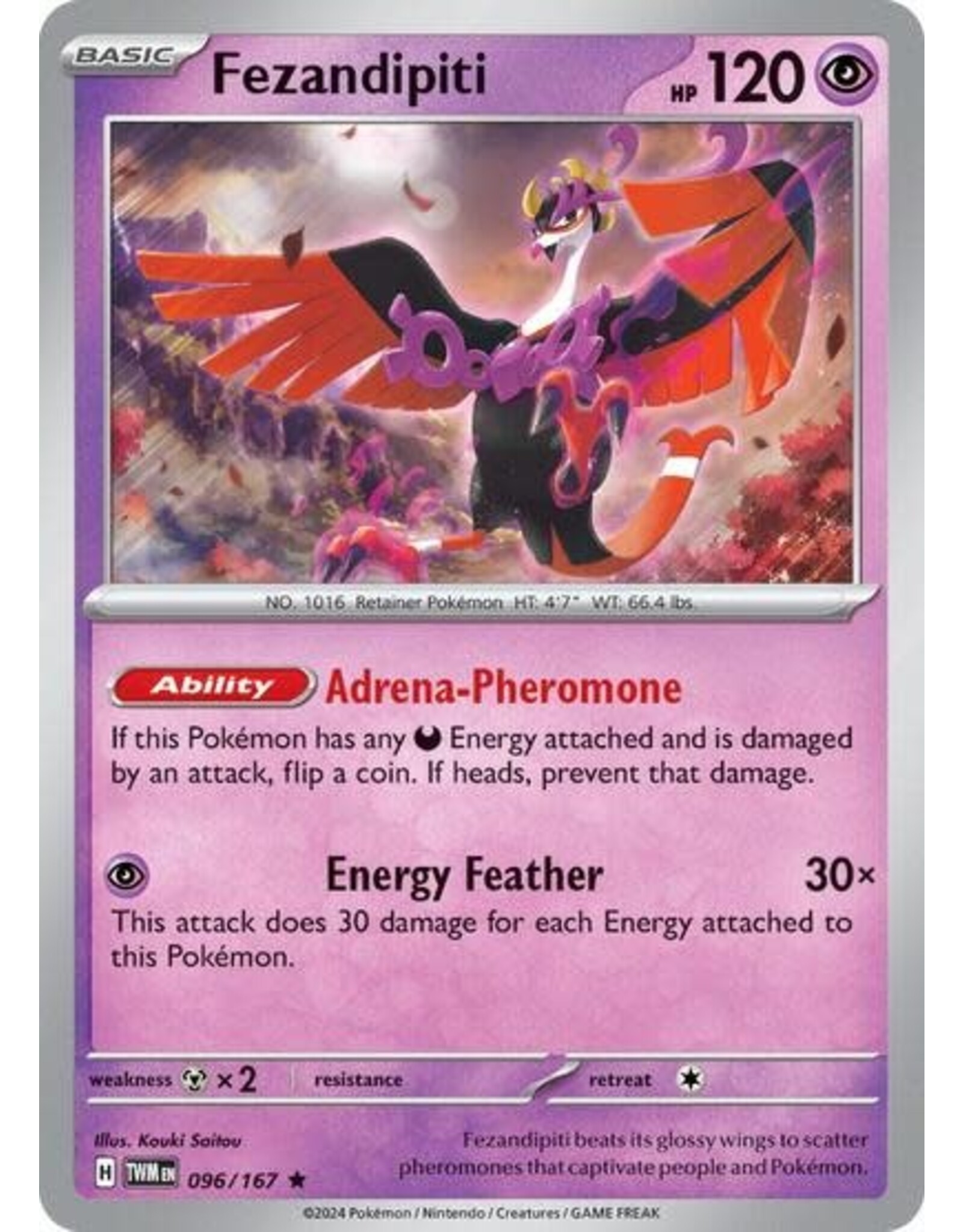 Fezandipiti - 096/167 (Holofoil, Rare)