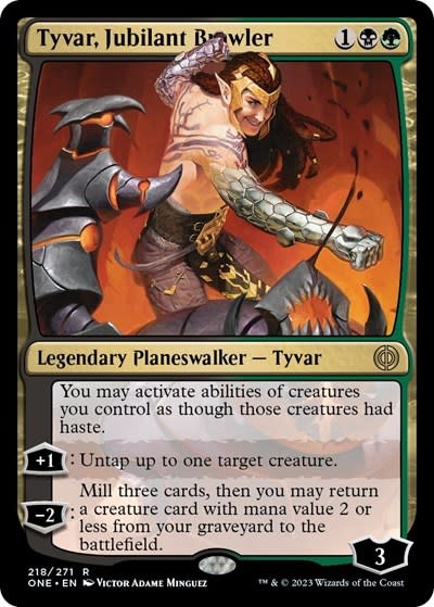 Tyvar, Jubilant Brawler - 218 (Normal, R)