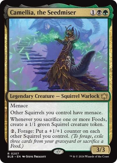 Camellia, the Seedmiser - 207 (Foil, R)