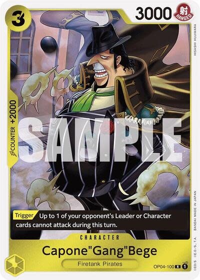 Capone"Gang"Bege (OP04-100) (Reprint) (Foil, R)