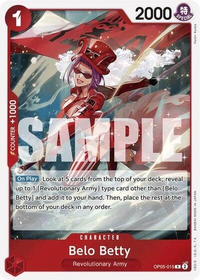 Belo Betty (OP05-015) (Reprint) (Foil, R)