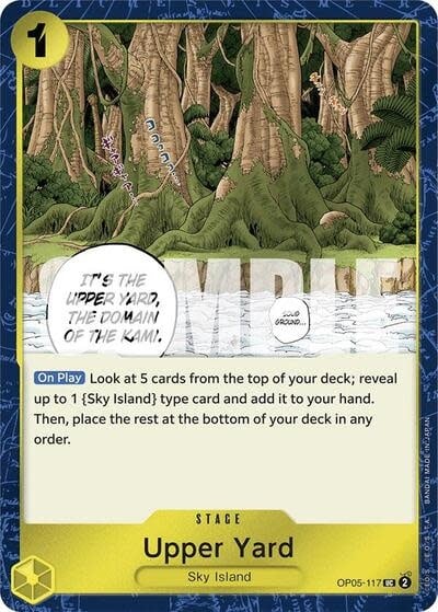 Upper Yard (Jolly Roger Foil) - OP05-117 (Foil, UC)