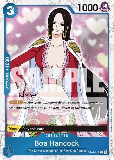 Boa Hancock (ST03-013) (Jolly Roger Foil) (Foil, C)