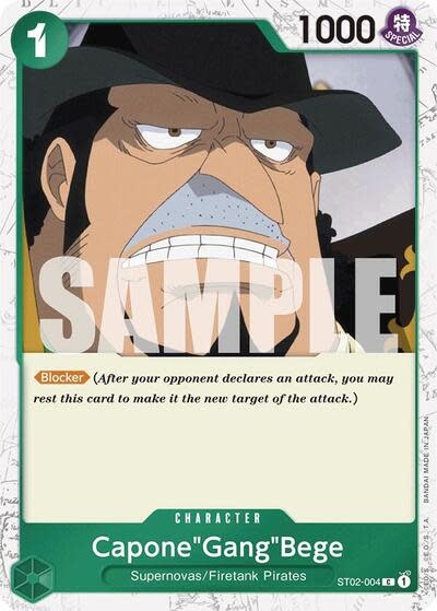 Capone"Gang"Bege (ST02-004) (Jolly Roger Foil) (Foil, C)