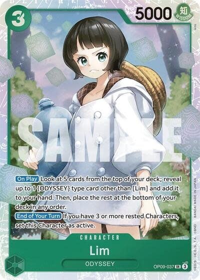 Lim (037) - OP09-037 (Foil, SR)