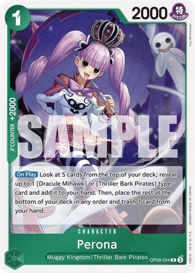 Perona - OP09-034 (Foil, R)