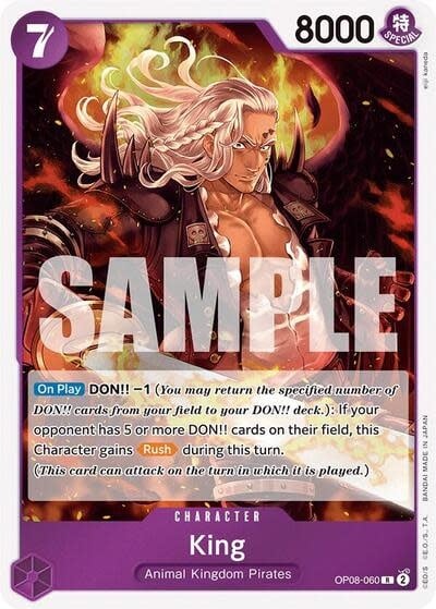 King (060) - OP08-060 (Foil, R)