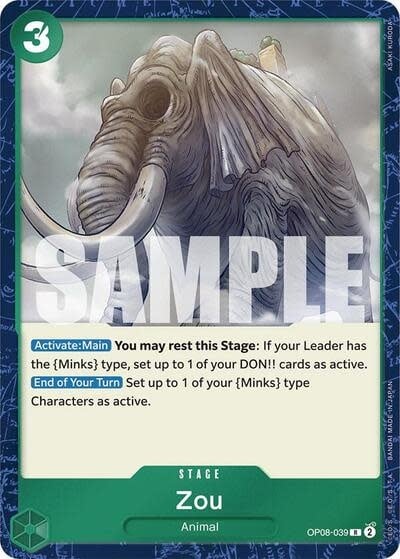 Zou - OP08-039 (Foil, R)