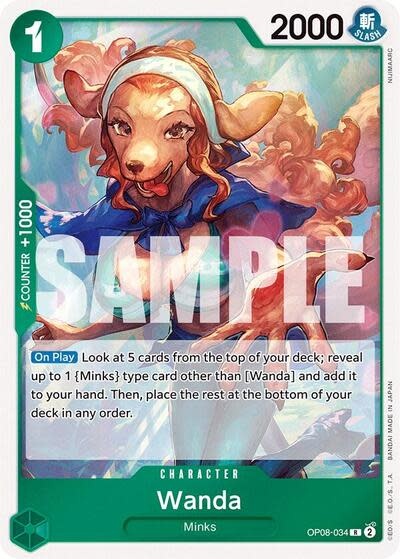 Wanda - OP08-034 (Foil, R)