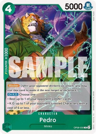Pedro - OP08-030 (Foil, R)