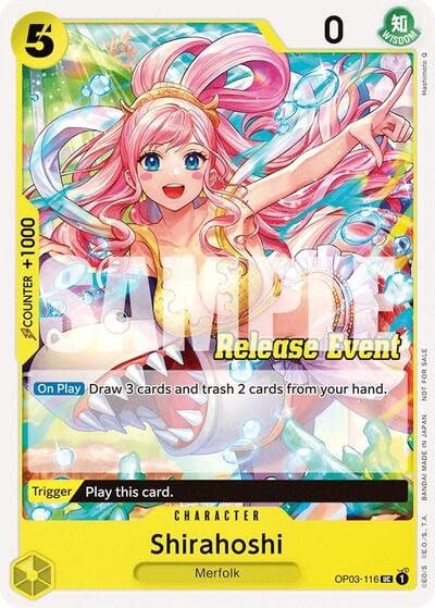 Shirahoshi (ST15 - ST20 Release Event Pack) - OP03-116 (Normal, UC)