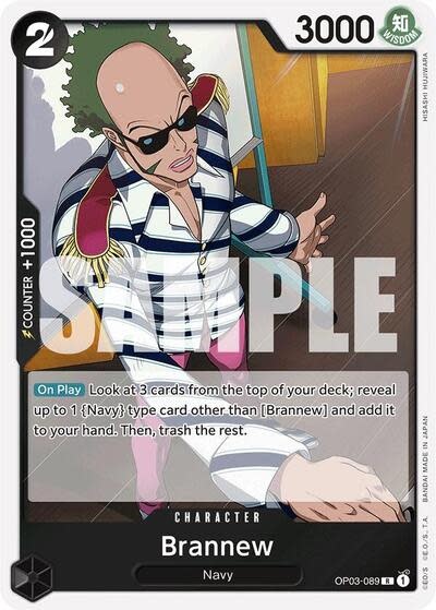 Brannew (Reprint) - OP03-089 (Foil, R)
