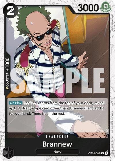 Brannew (Jolly Roger Foil) - OP03-089 (Foil, R)