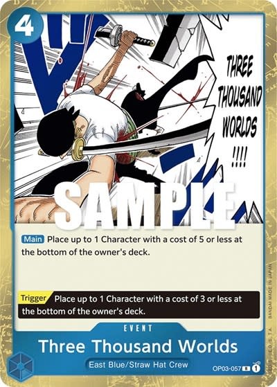 Three Thousand Worlds - OP03-057 (Foil, R)