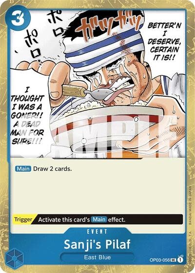 Sanji's Pilaf (Jolly Roger Foil) - OP03-056 (Foil, UC)