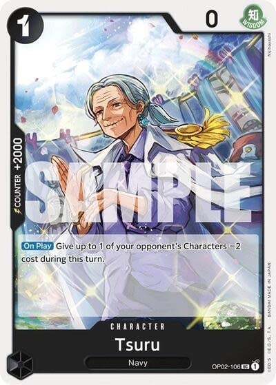 Tsuru (Reprint) - OP02-106 (Normal, UC)
