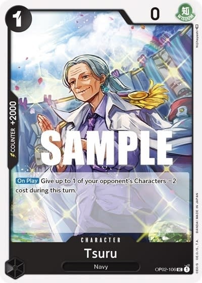 Tsuru - OP02-106 (Normal, UC) (OP02)