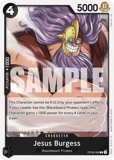 Jesus Burgess - OP09-086 (Foil, R)