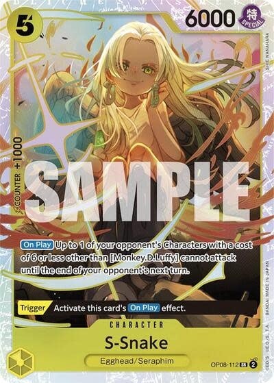 S-Snake - OP08-112 (Foil, SR)