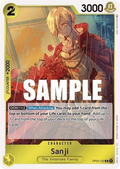 Sanji - OP03-102 (Foil, R)