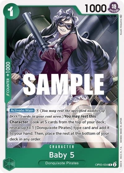 Baby 5 (034) - OP05-034 (Foil, R)