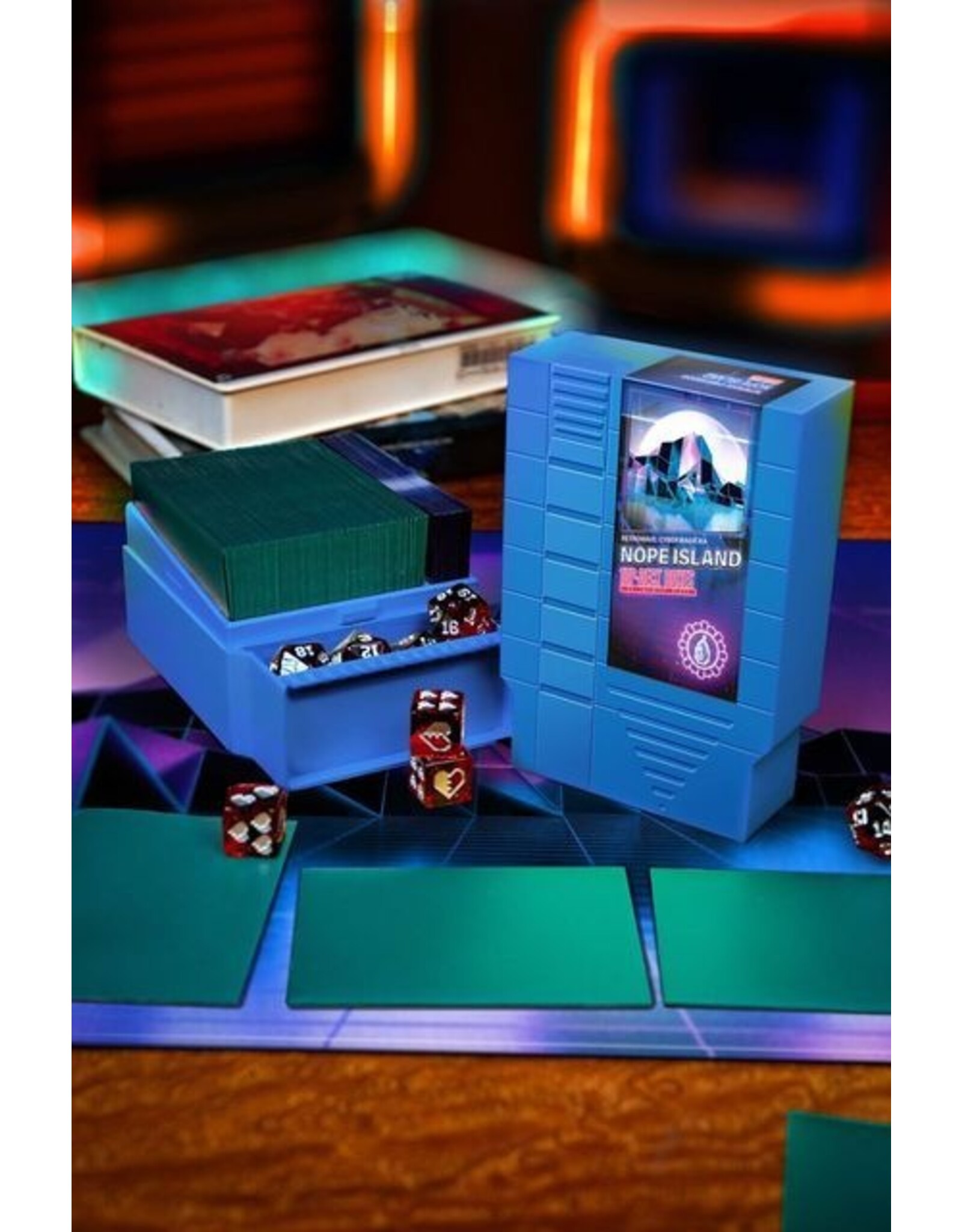 Game Genic “Clearance “1UP-Deck Box: Blue Island