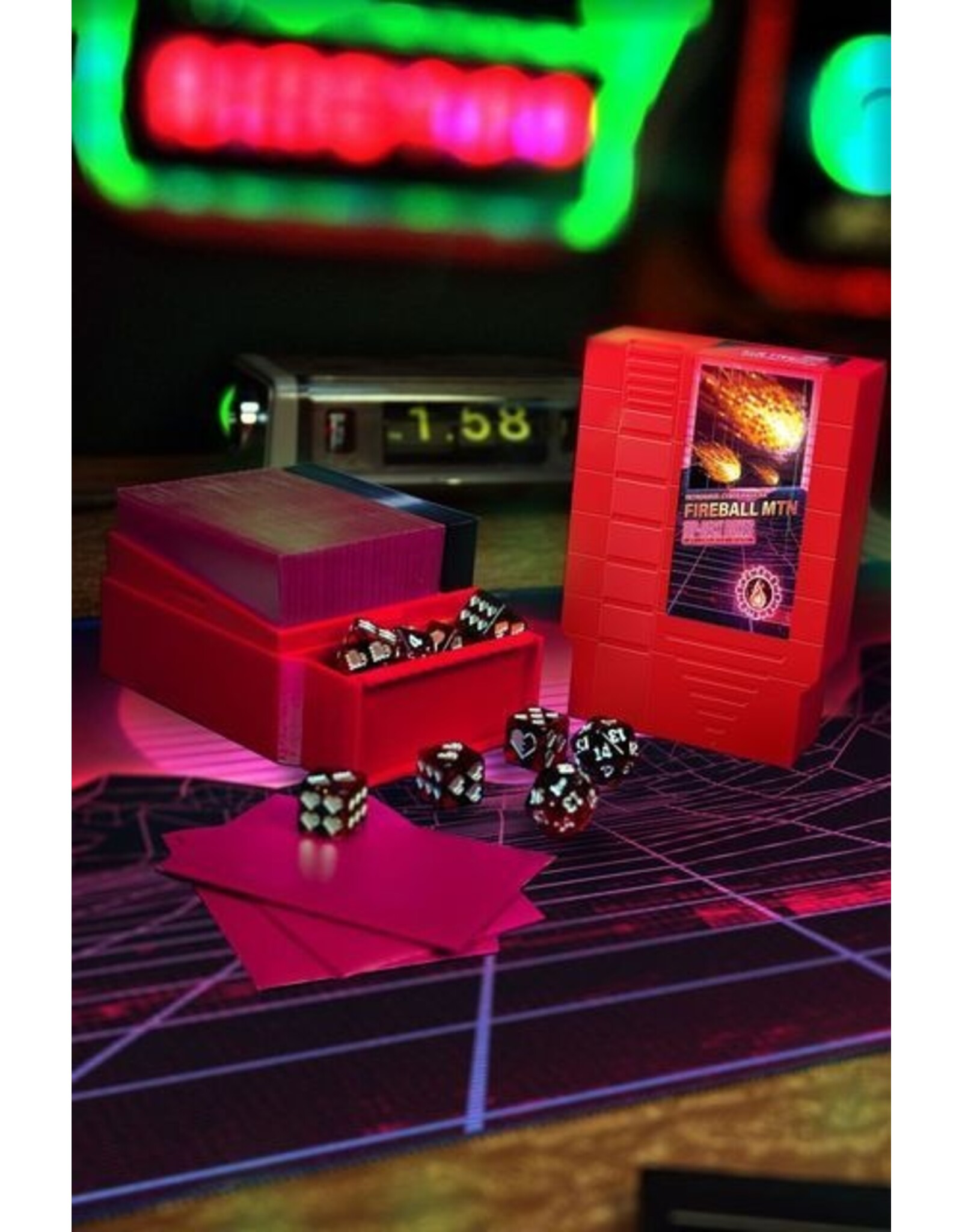 Game Genic 1UP-Deck Box: Mountain Fire