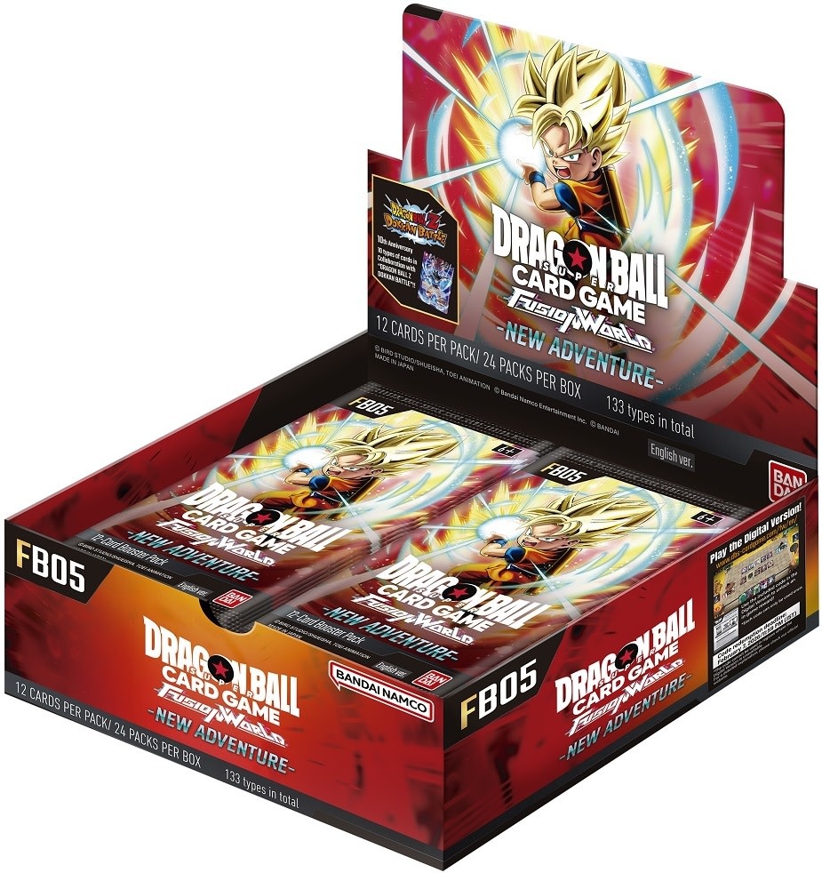 Bandai Dragon Ball Super Fusion World - New Adventure Booster Box