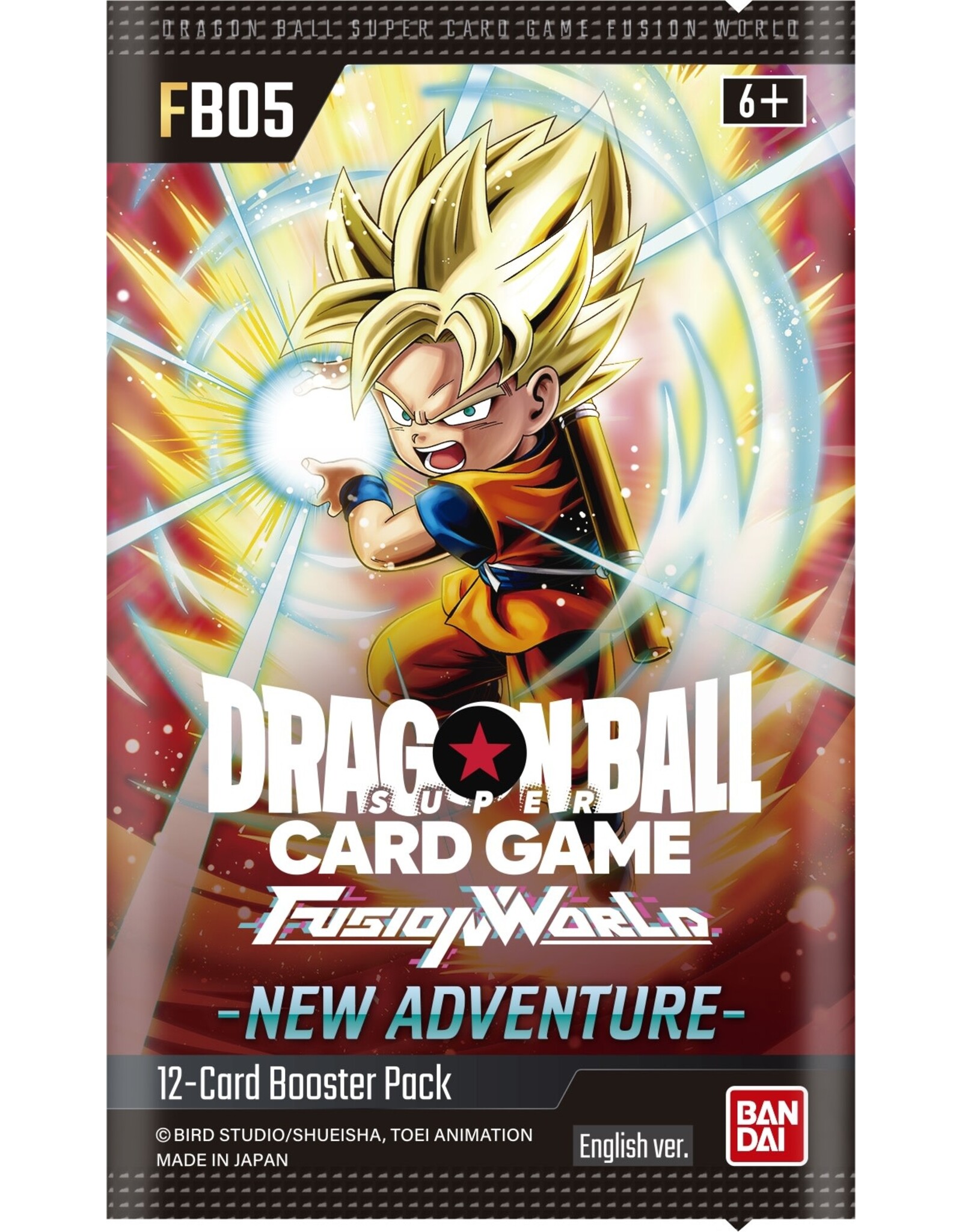 Bandai Dragon Ball Super Fusion World - New Adventure Booster Pack