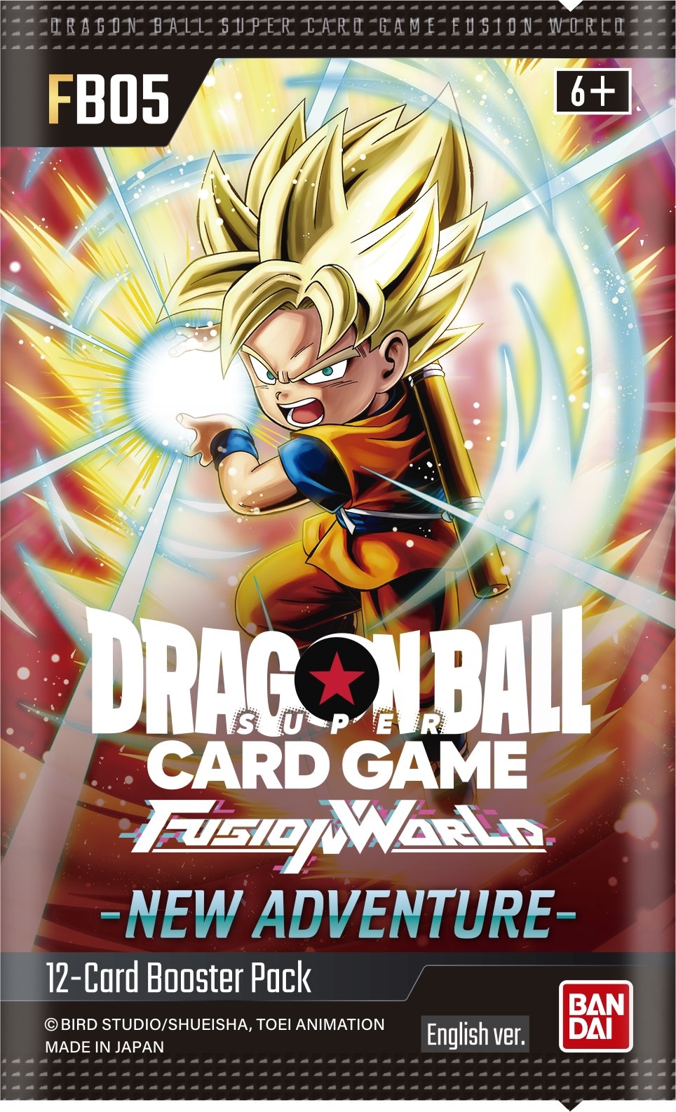 Bandai Dragon Ball Super Fusion World - New Adventure Booster Pack