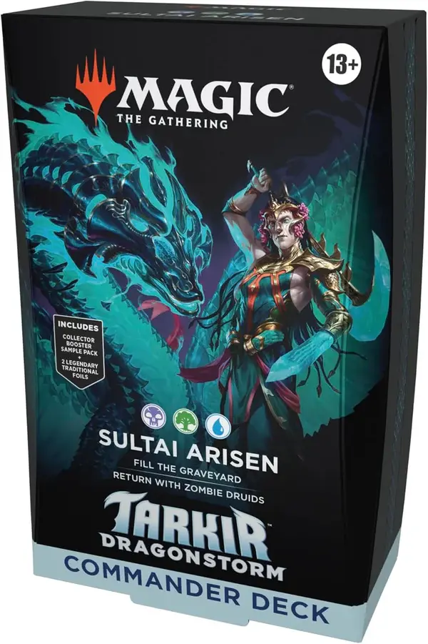 Wizards of the Coast Magic: The Gathering - Tarkir Dragonstorm  Sultai Arisen Commander Deck