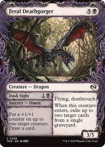 Feral Deathgorger (Showcase) - 298 (Normal, C)