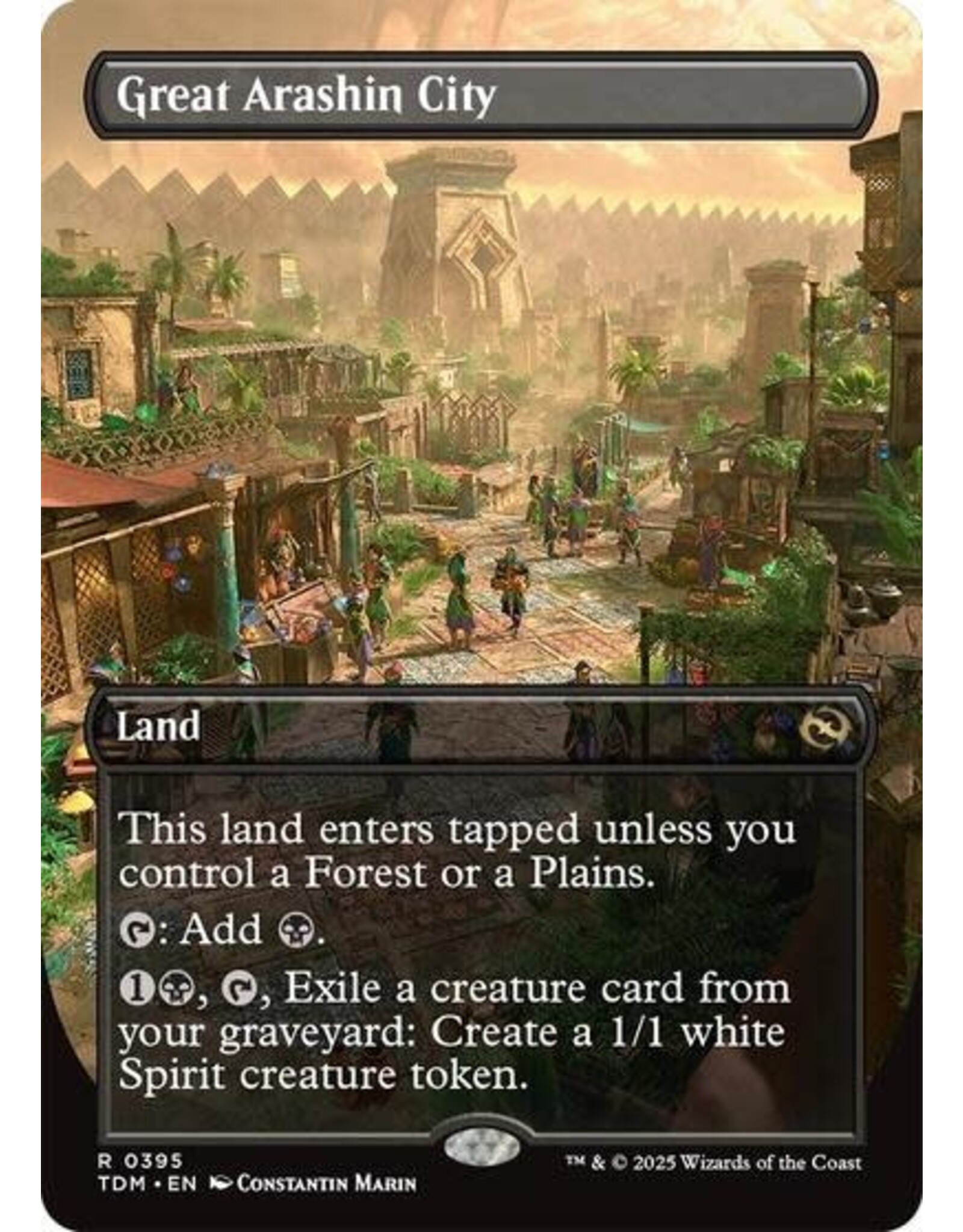 Great Arashin City (Borderless) - 395 (Normal, R)