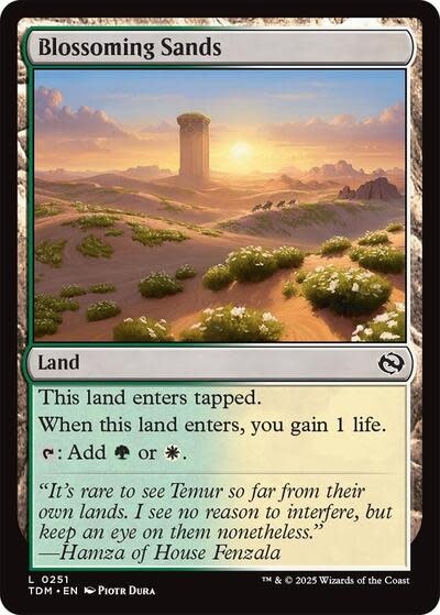 Blossoming Sands - 251 (Foil, L)