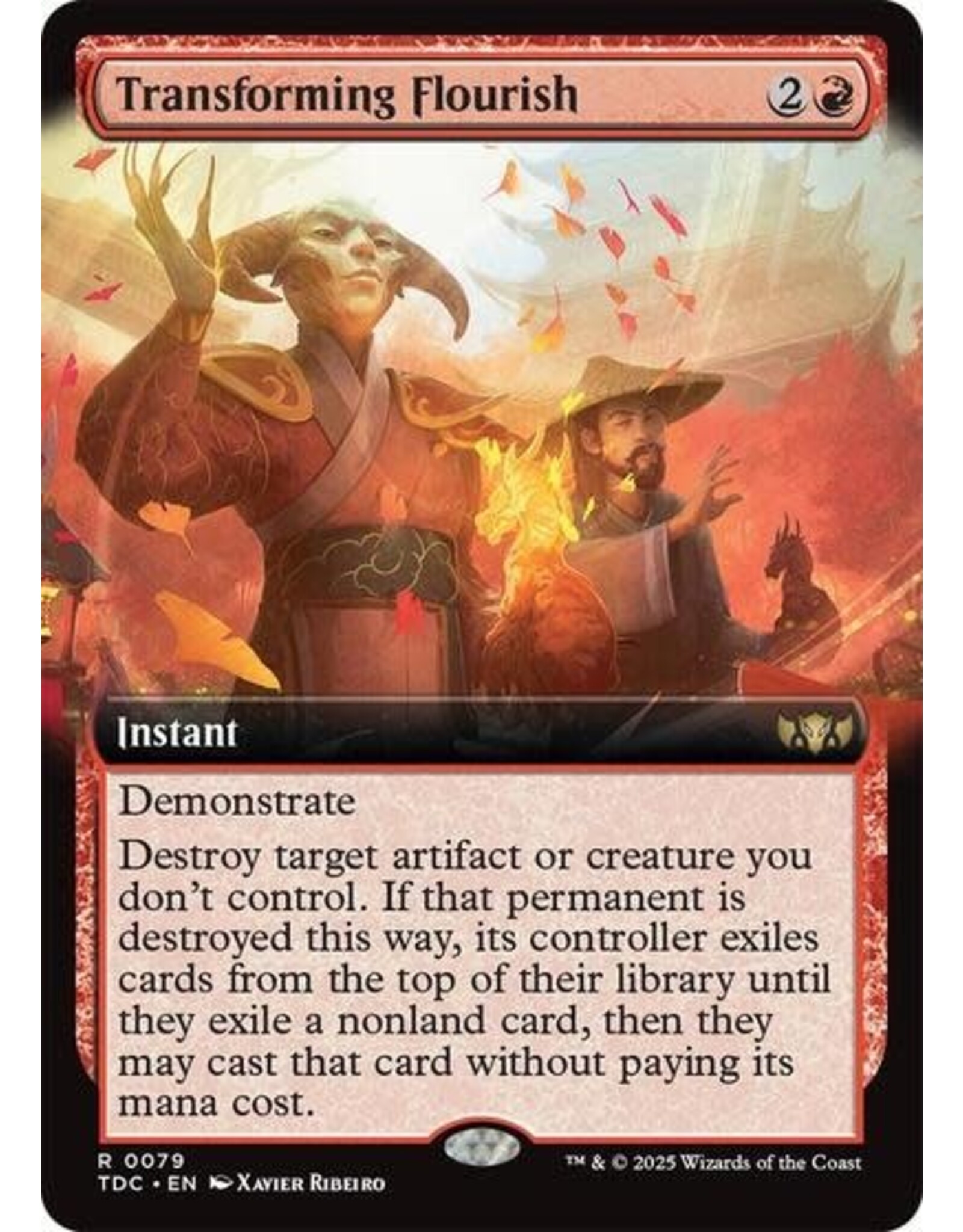 Transforming Flourish (Extended Art) - 79 (Normal, R)