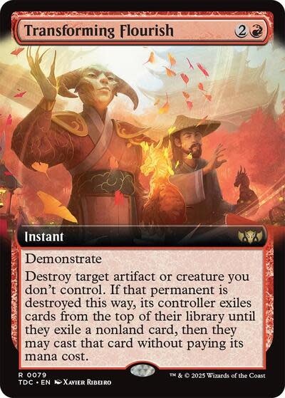 Transforming Flourish (Extended Art) - 79 (Normal, R)